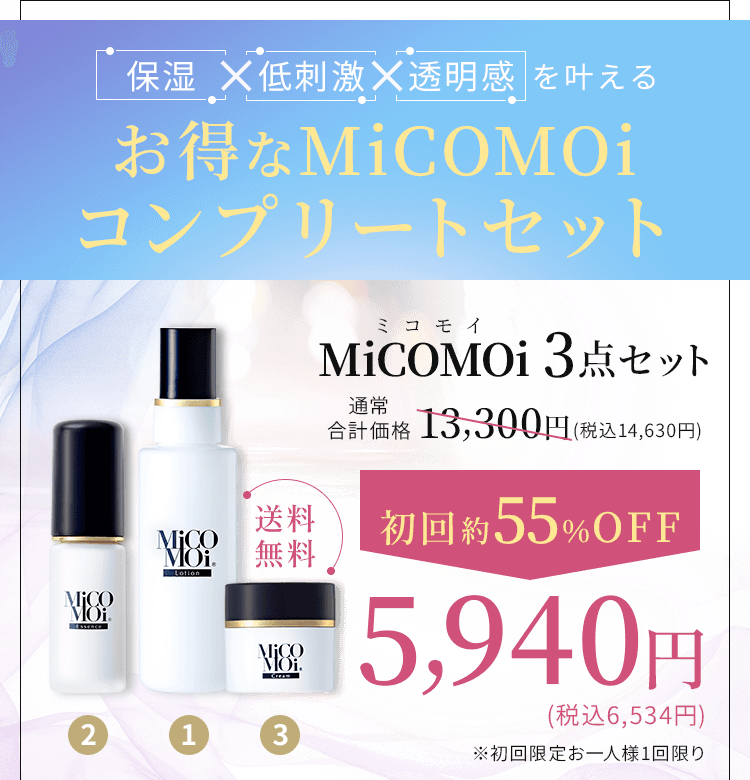 お得なMiCOMOiコンプリートセット